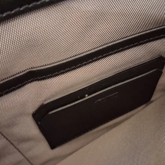 Tumi 93231D leather luxury Blsck Mens briefcase